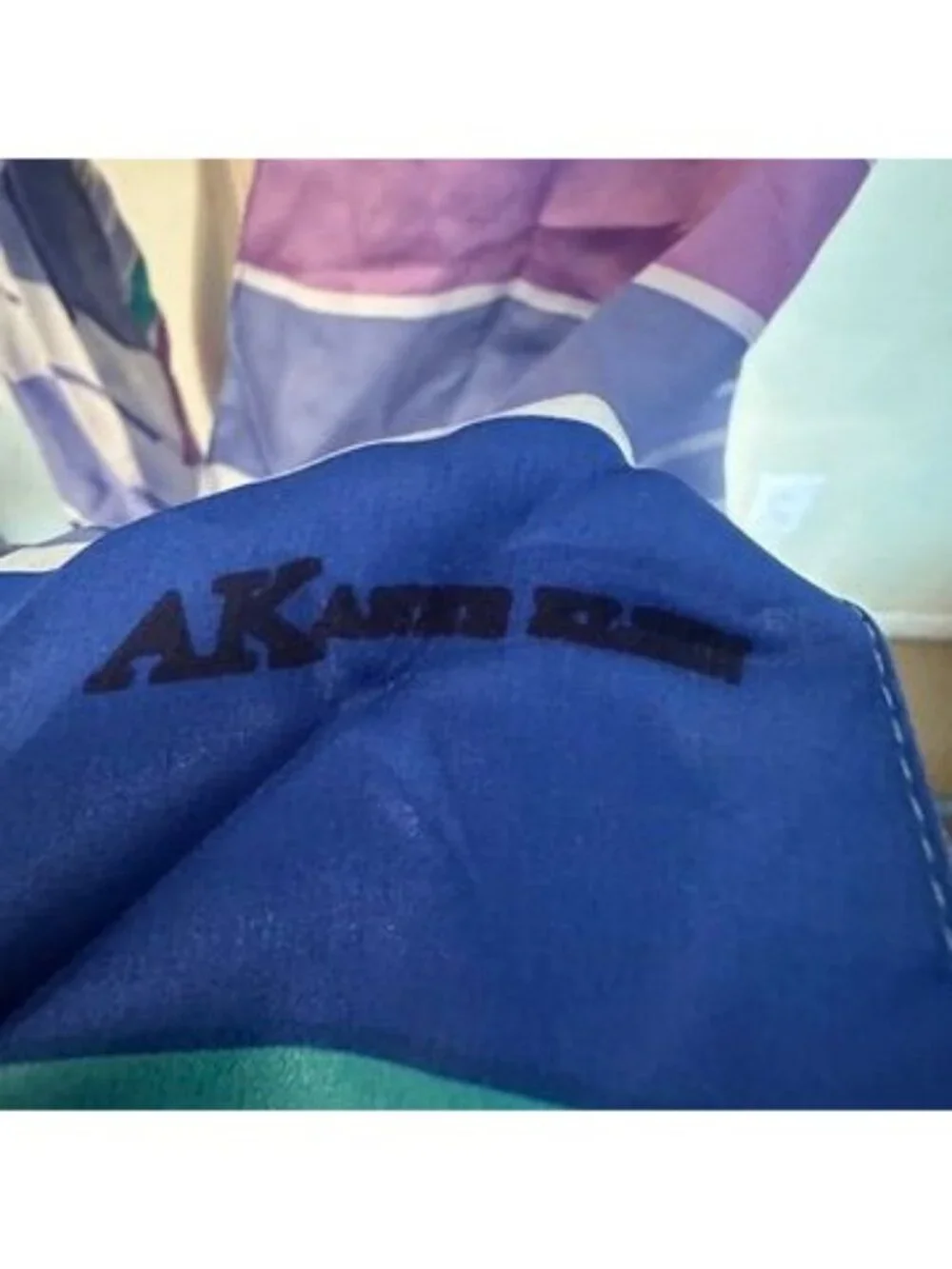 Anne Klein Silk Striped Scarf 14